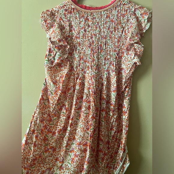 Poupette St. Barth Floral Mini Dress medium luxe Revolve flowy beach fun chic - Picture 10 of 13